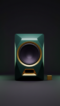 Urban Emerald collector’s vibrant enclosure subwoofer