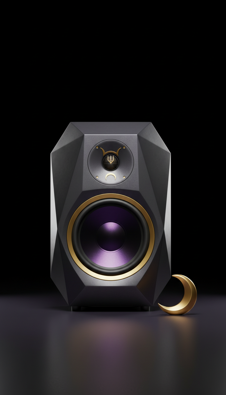 Lunar Arcane subwoofer with custom enclosure