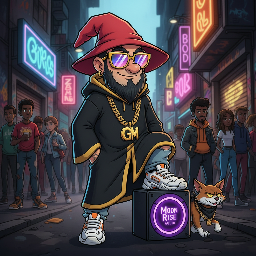 Gargamel on Moon Rise Subwoofer